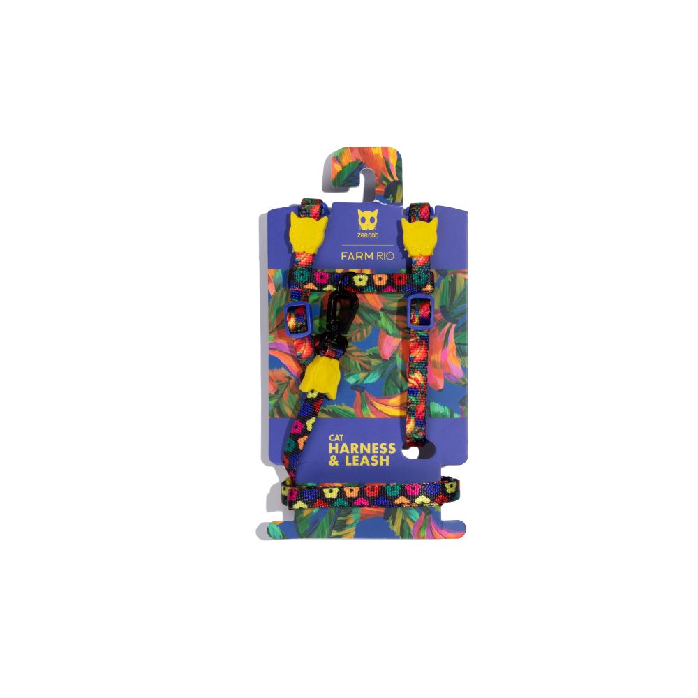 Zee.Cat Cat Harness+Leash - Samba