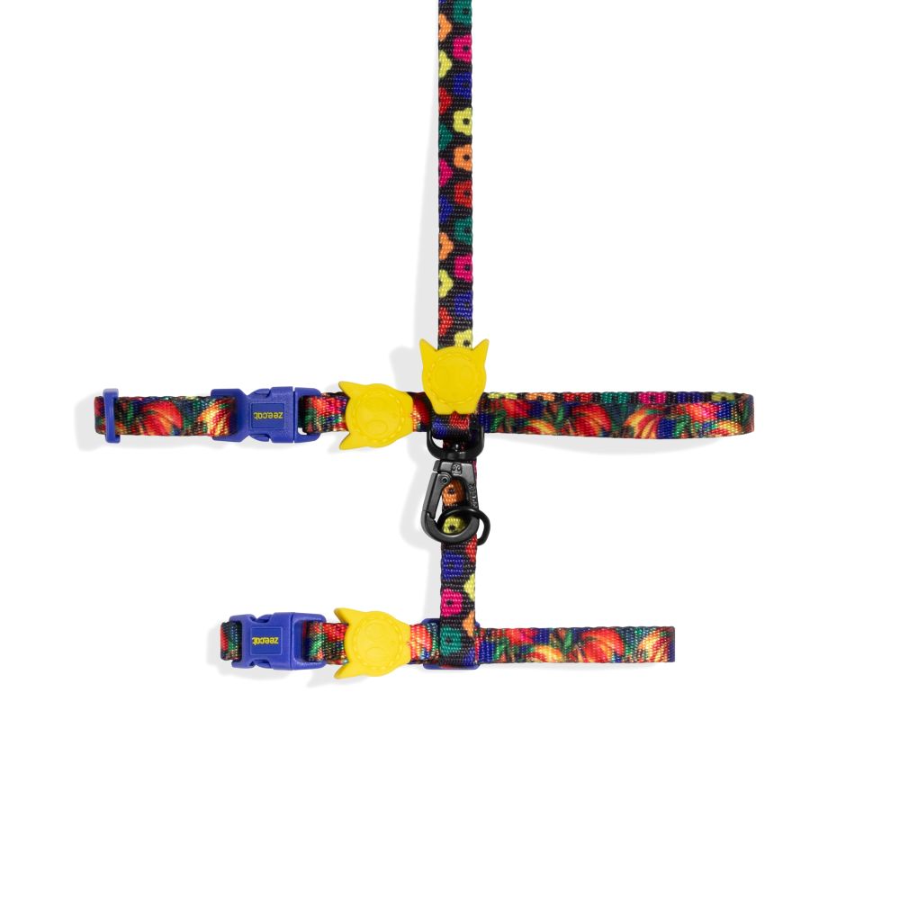 Zee.Cat Cat Harness+Leash - Samba