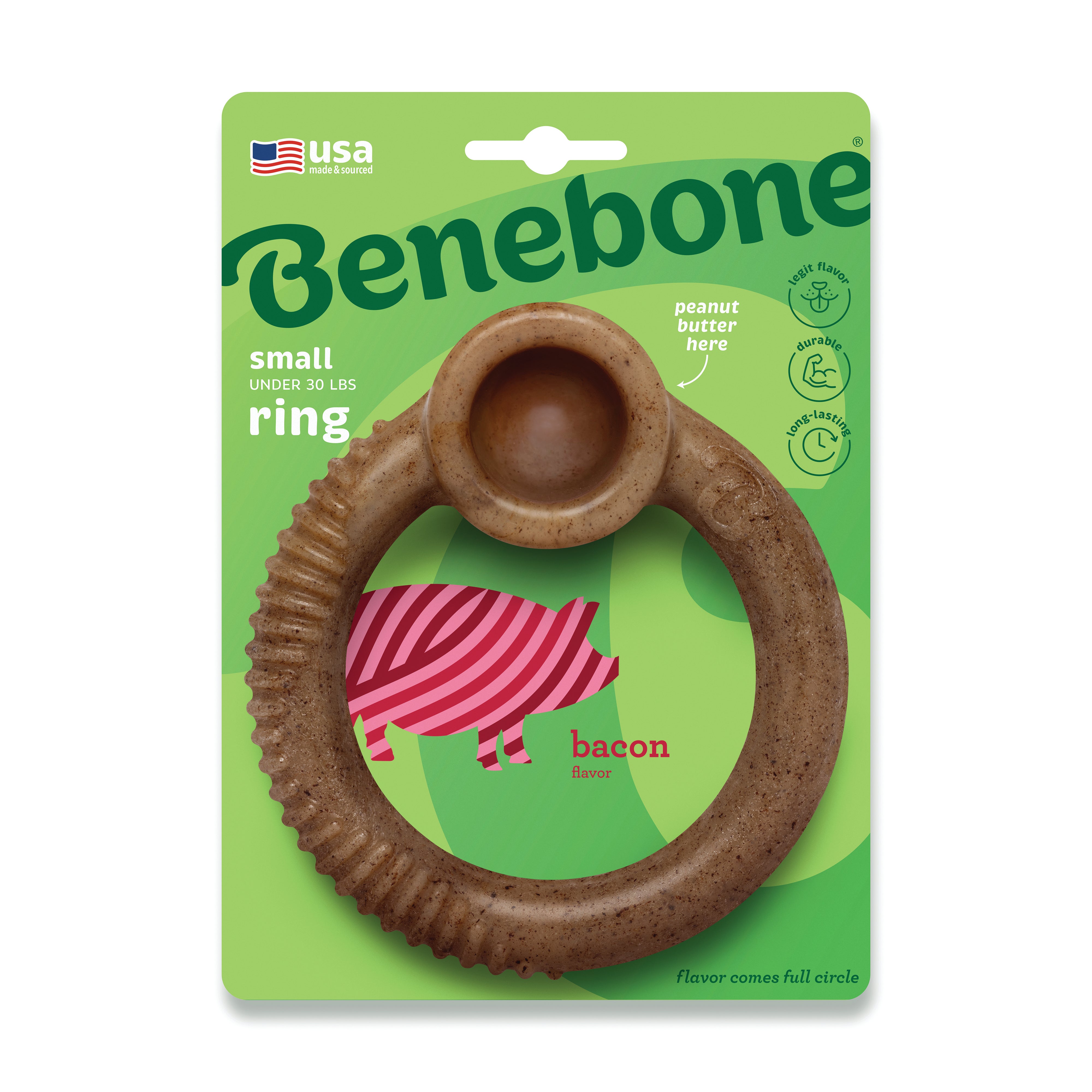 Benebone Bacon Ring - Small – Liberty Pet Products Limited