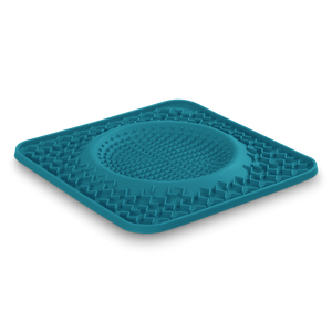 Messy Mutts - Silicon Therapeutic Licking Bowl Mat (Blue)