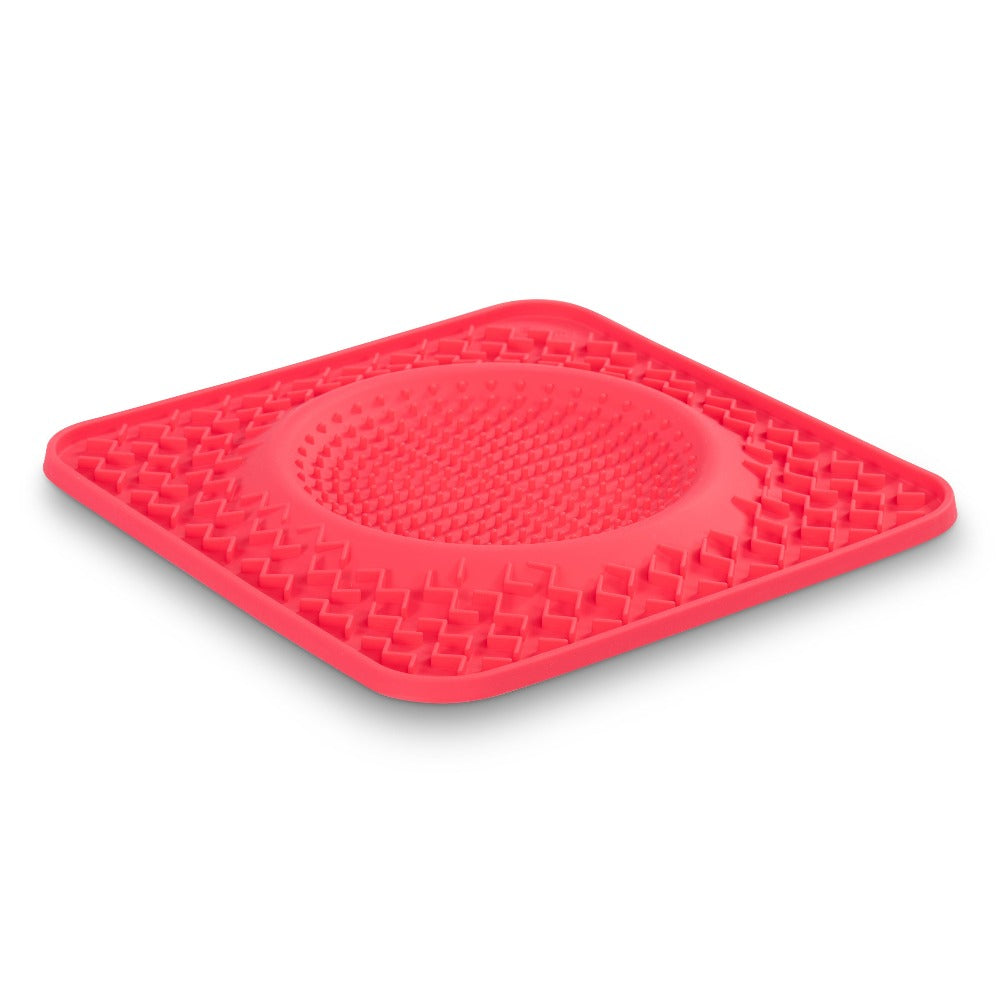 Messy Mutts Silicone Mat Red Large