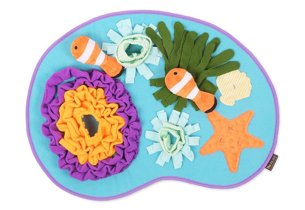 NEW!  P.L.A.Y. Coral Cove Snuffle Mat