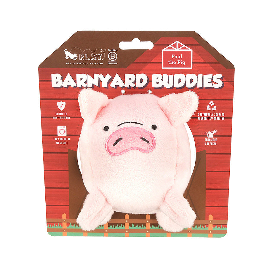NEW!  P.L.A.Y. Barnyard Buddies - Paul the Pig