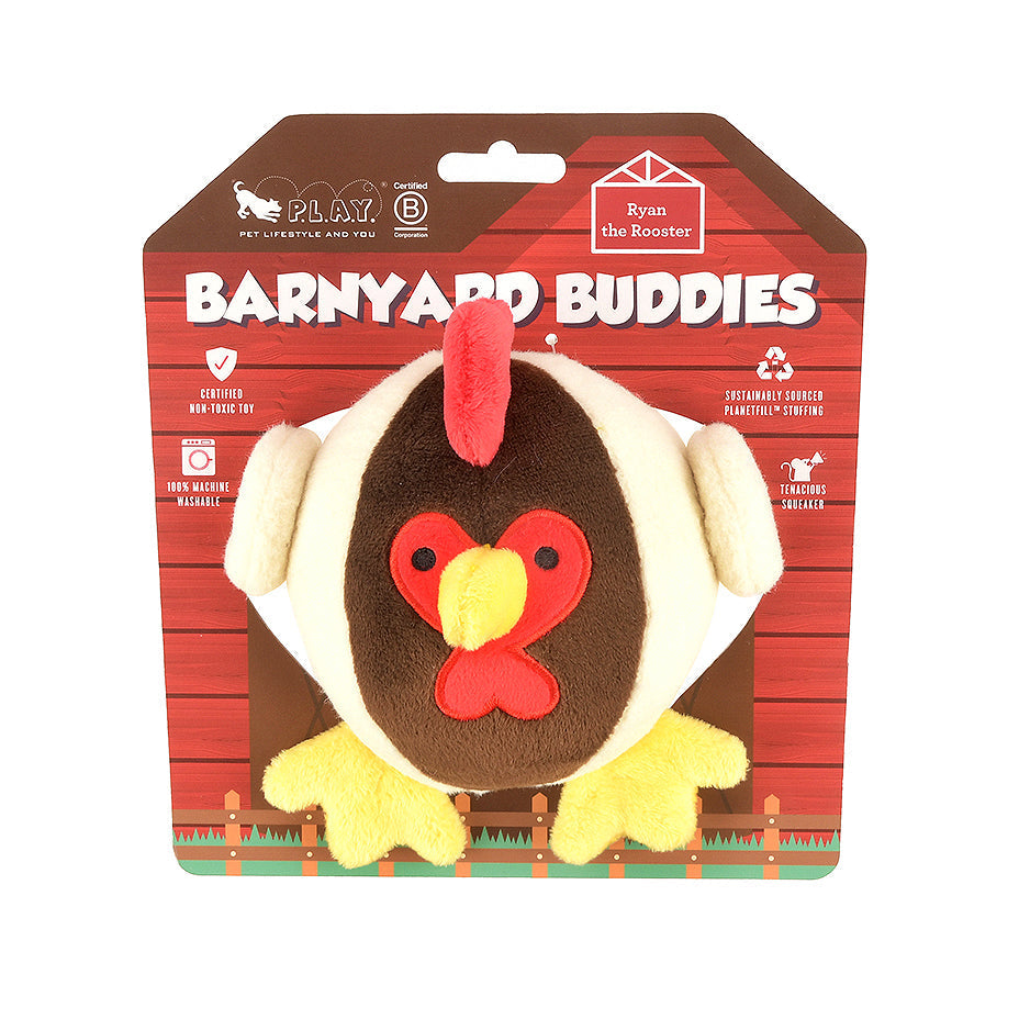 NEW!  P.L.A.Y. Barnyard Buddies - Ryan the Rooster