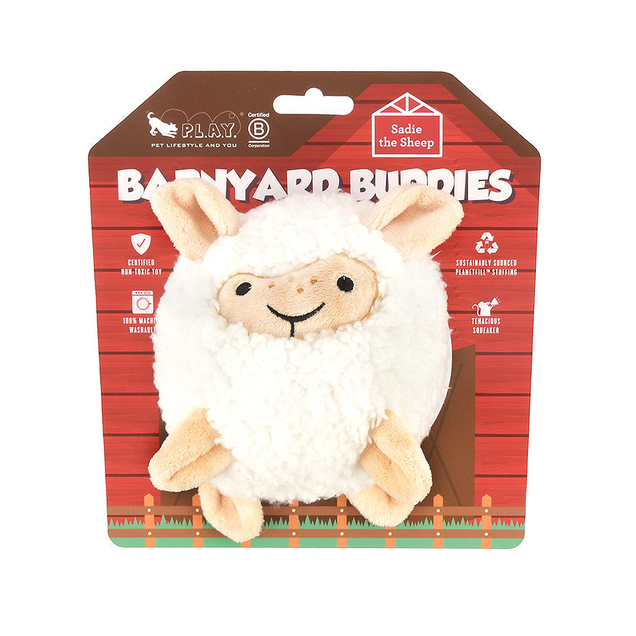 NEW!  P.L.A.Y. Barnyard Buddies - Sadie the Sheep