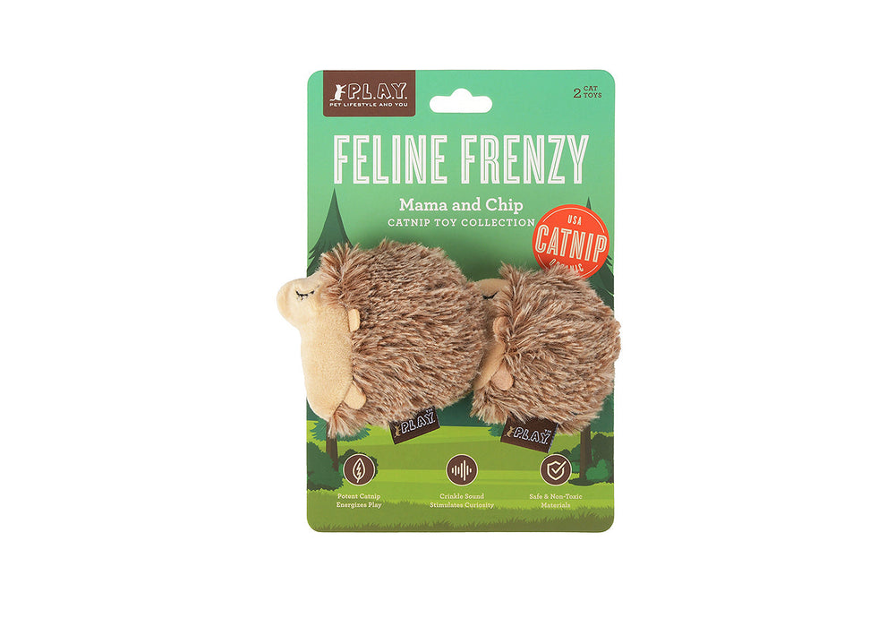 
            
                Load image into Gallery viewer, P.L.A.Y. Feline Frenzy - Mama and Chip Toy Set
            
        