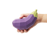 NEW!  Zee.Dog Super Veggiez Toy - Eggplant