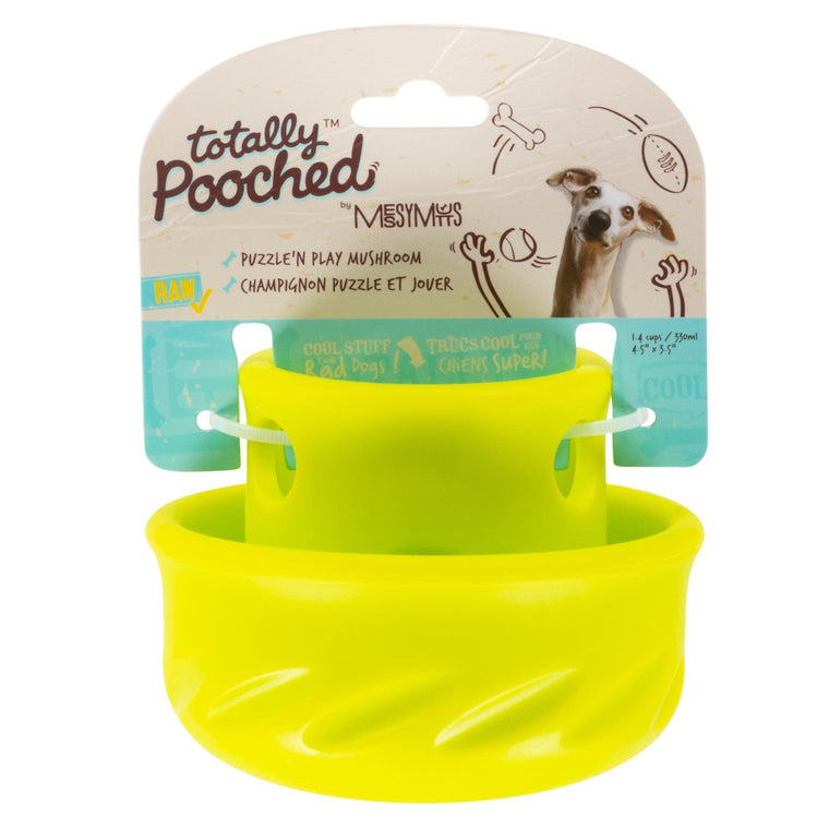 
            
                Load image into Gallery viewer, Messy Mutts - Totally Pooched Puzzle &amp;#39;n Play Mushroom (Green)
            
        