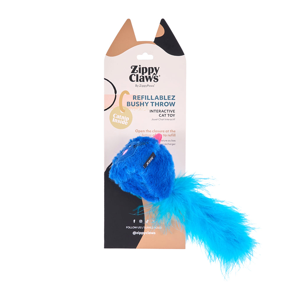 ZippyClaws Refillablez - Blue Mouse