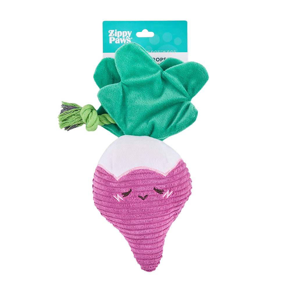 ZippyPaws Crinkle Crops - Radish