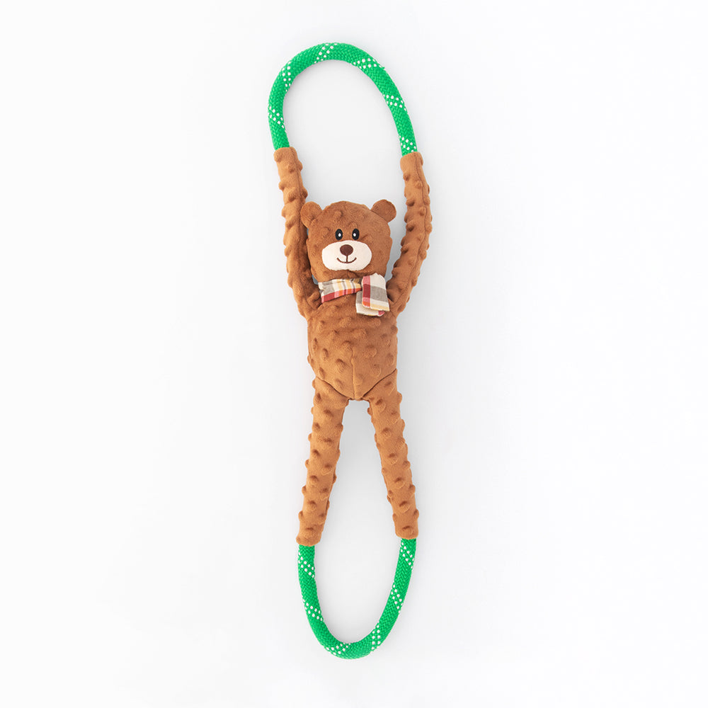ZippyPaws RopeTugz - Bear