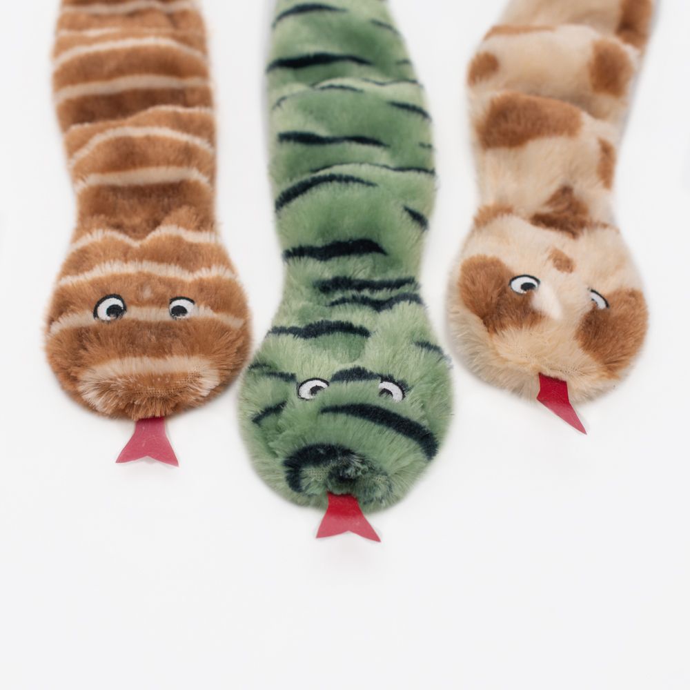 ZippyPaws Dog Toy Skinny Peltz Desert Snakes