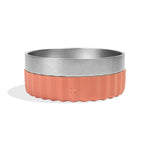NEW!  Zee.Dog Tuff Bowl Stainless Steel - Clay Star, Large