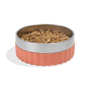 Ltd Edition, Sold Out : Zee.Dog Tuff Bowl Stainless Steel - Clay Star, Large