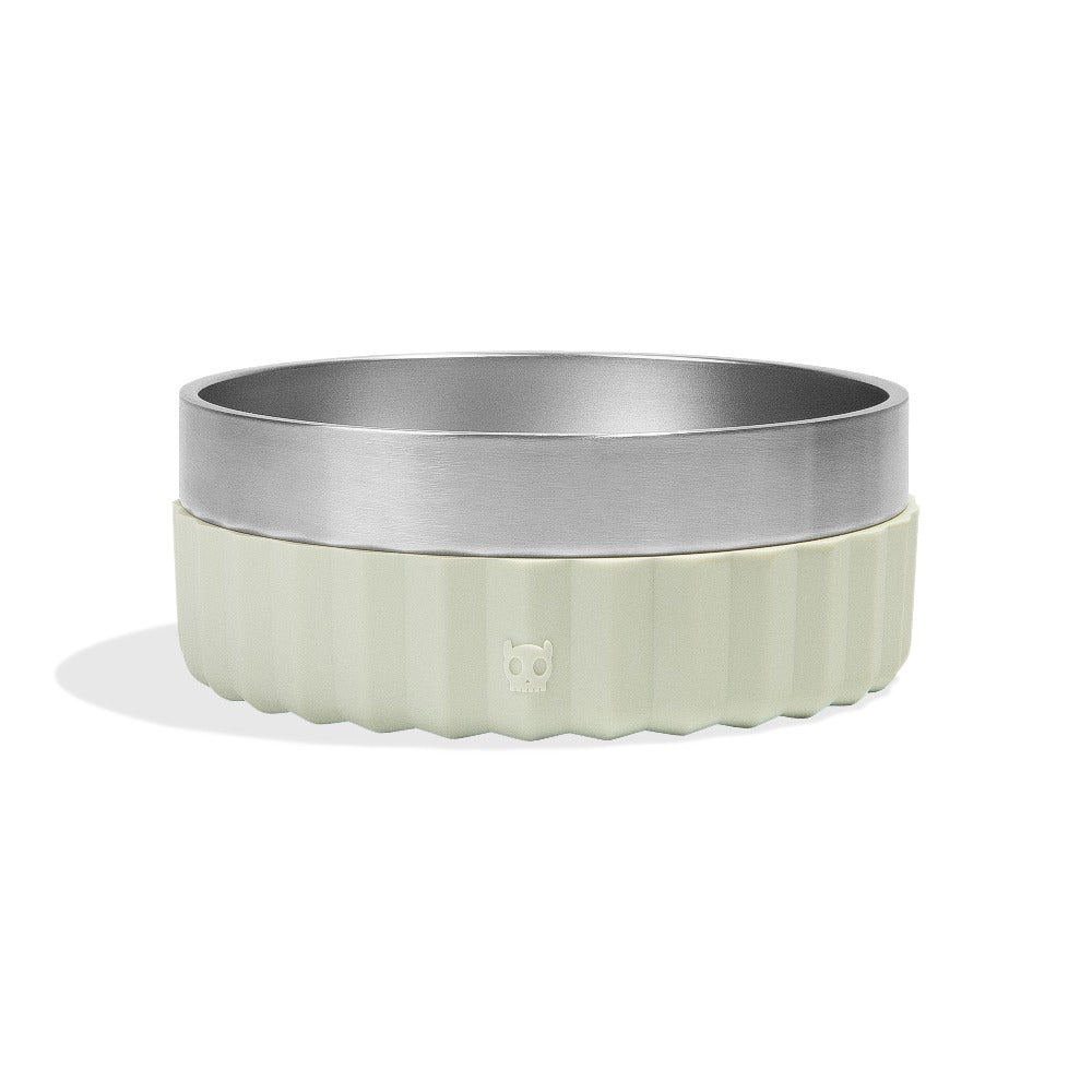 
            
                Load image into Gallery viewer, Ltd Edition, Sold Out : Zee.Dog Tuff Bowl Stainless Steel - Sage Star, Large
            
        