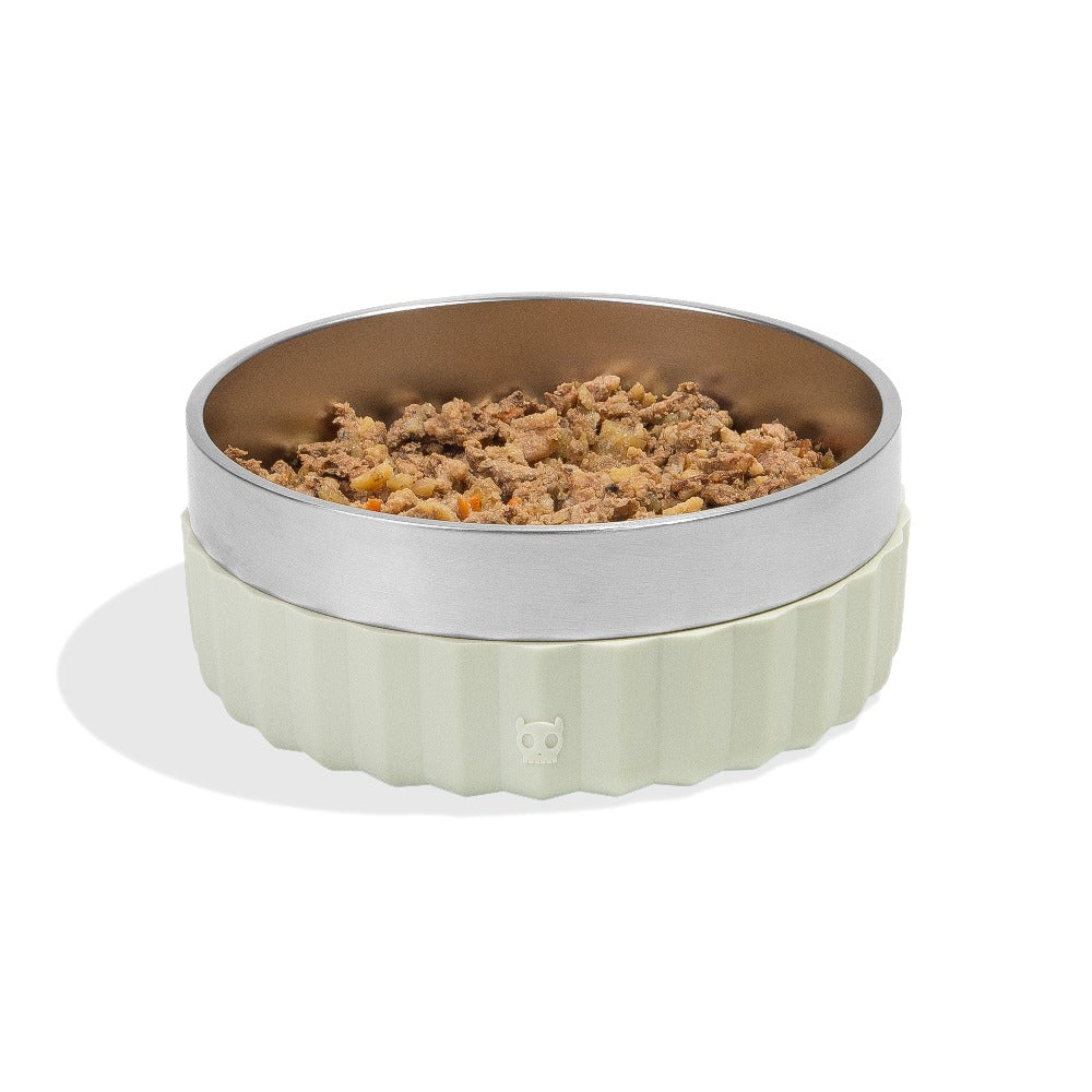 Ltd Edition, Sold Out : Zee.Dog Tuff Bowl Stainless Steel - Sage Star, Large