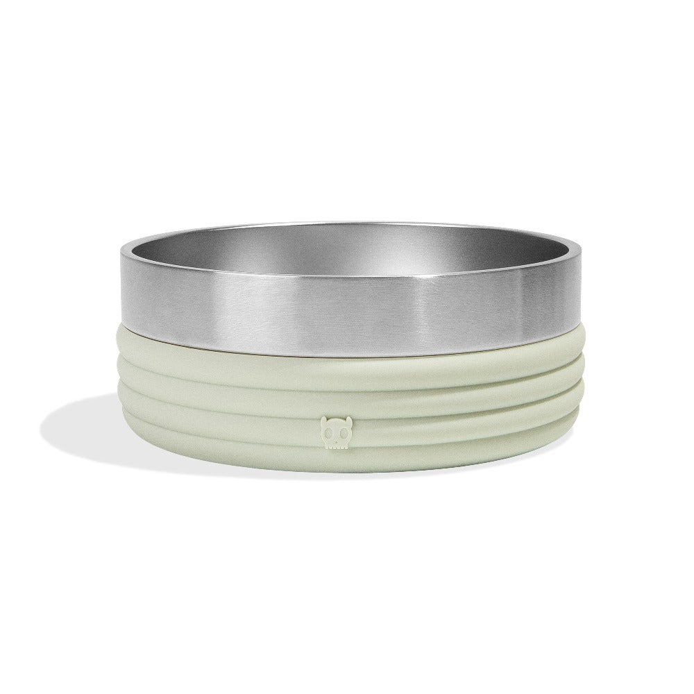 Ltd Edition, Sold Out : Zee.Dog Tuff Bowl Stainless Steel - Sage Rings, Large