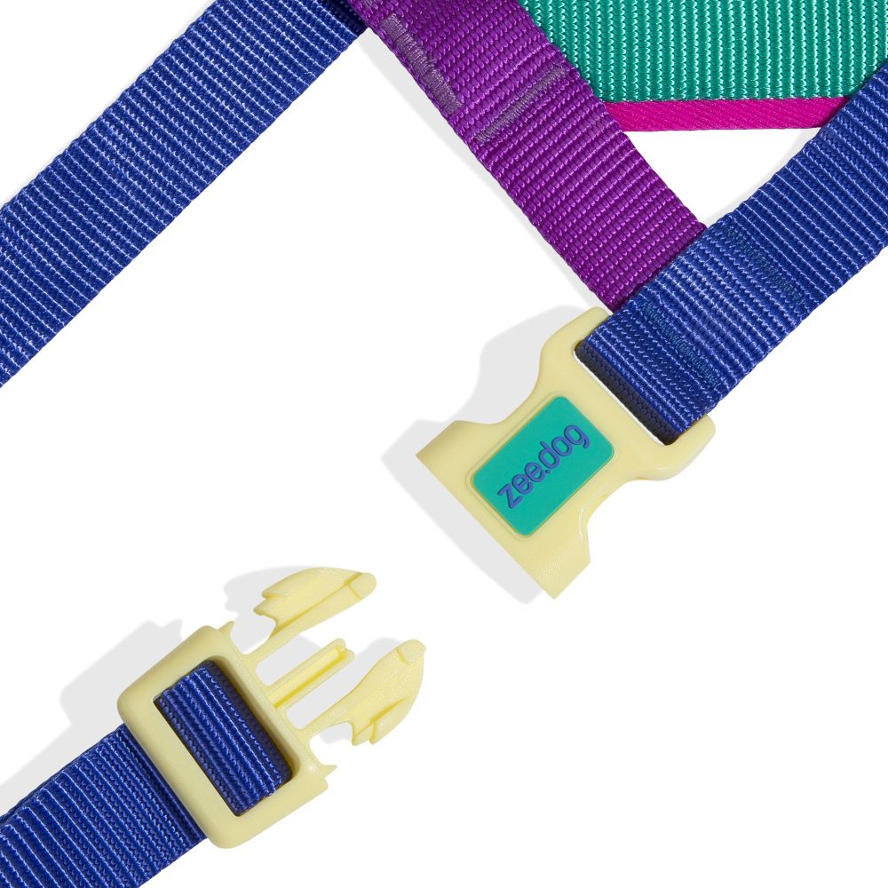 Ltd Edition, Sold Out : Zee.Dog Softer Walk Harness - Shockwave