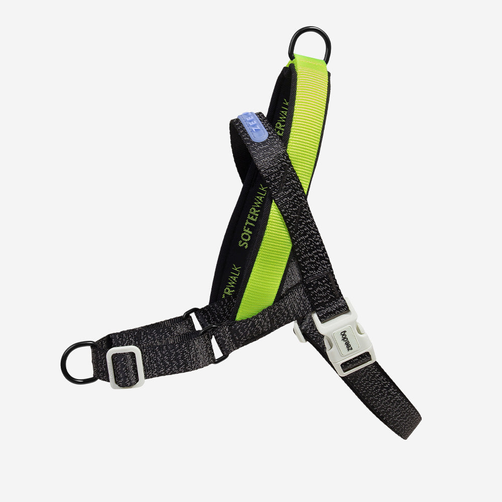 NEW!  Zee.Dog Softer Walk Harness - Nox Reflective