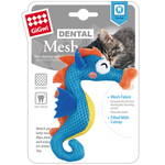 GiGwi Dental Mesh Catnip Cat Toy Seahorse