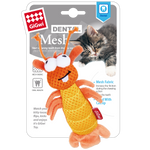GiGwi Dental Mesh Catnip Cat Toy Shrimp