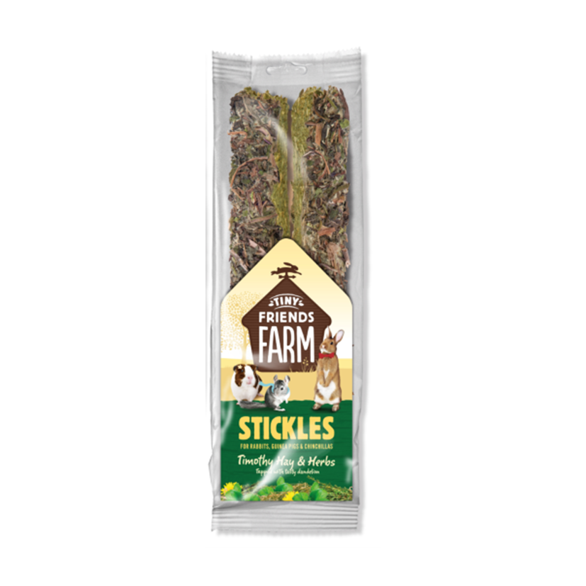 Tiny Friends Farms - Stickles Timothy Hay & Herb (2 pack)