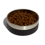 Zee.Dog Tuff Bowl Stainless Steel - Black, Large