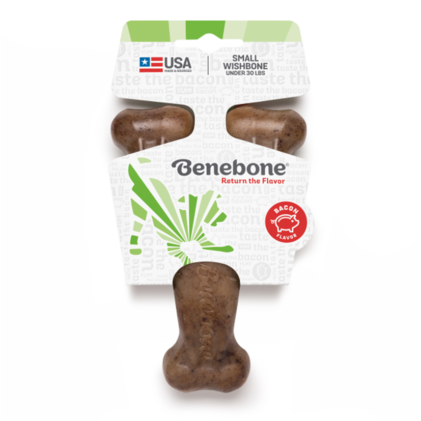 Benebone Wishbone - Bacon Small