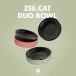 Zee.Cat - Duo Bowl Black