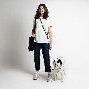 Zee.Dog Hands-Free Leash - Nox (Reflective)