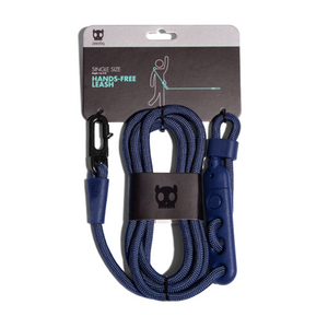 Zee.Dog Hands-Free Leash - Deep Blue