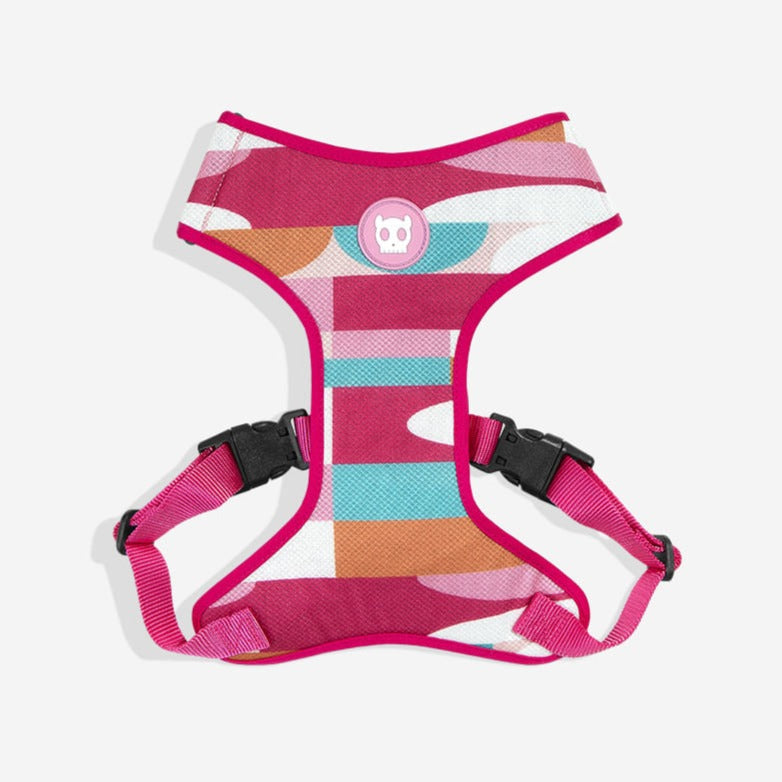 Zee.Dog Adjustable Air Mesh Harness - Bloom