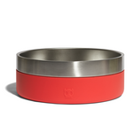 Zee.Dog Tuff Bowl Stainless Steel - Coral, Large