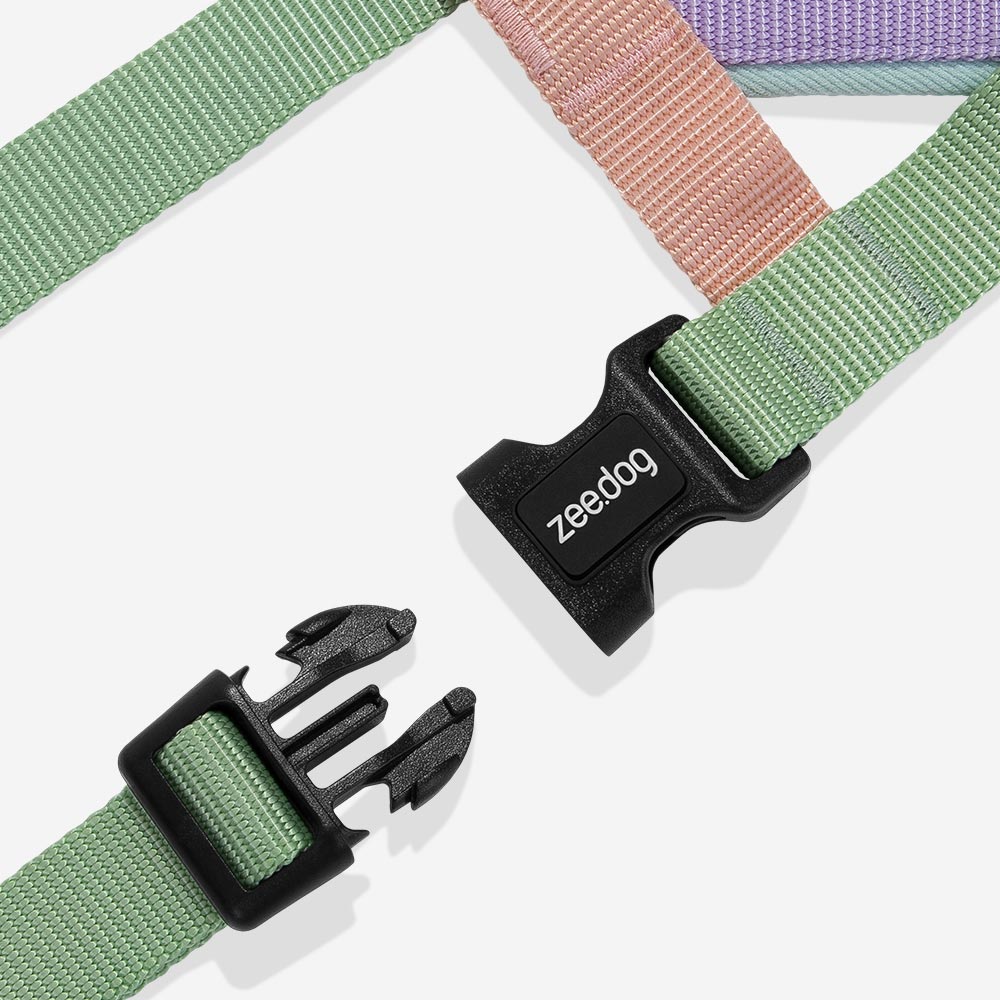 
            
                Load image into Gallery viewer, Zee.Dog Softer Walk Harness - Peach
            
        